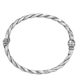 Shimmer Hinged Bangle