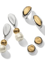 Cascade Round Post Earrings