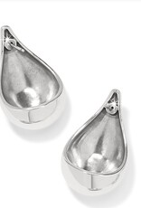 Nile Silver Large Post Earrings