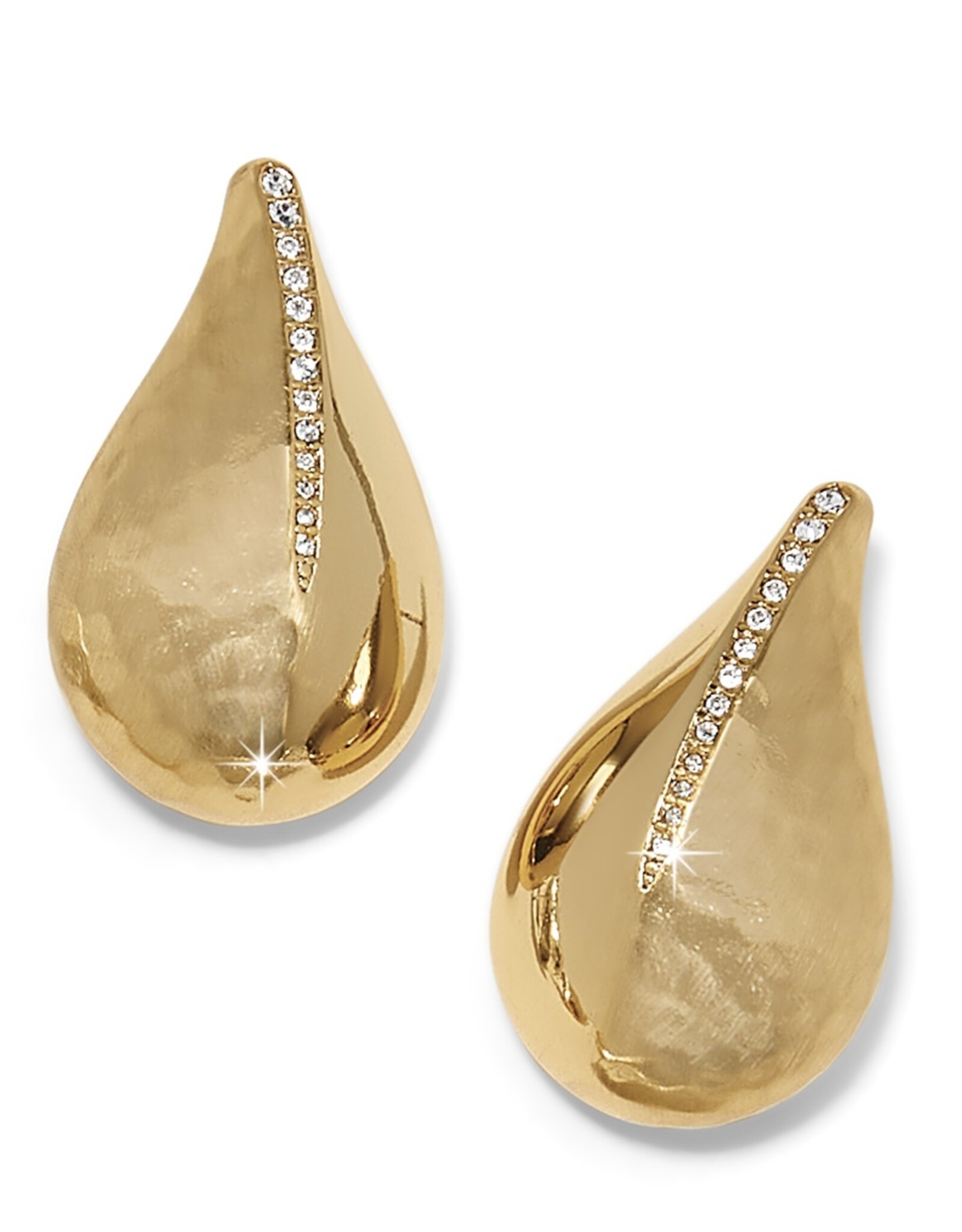 Nile Gold Large Post Earrings