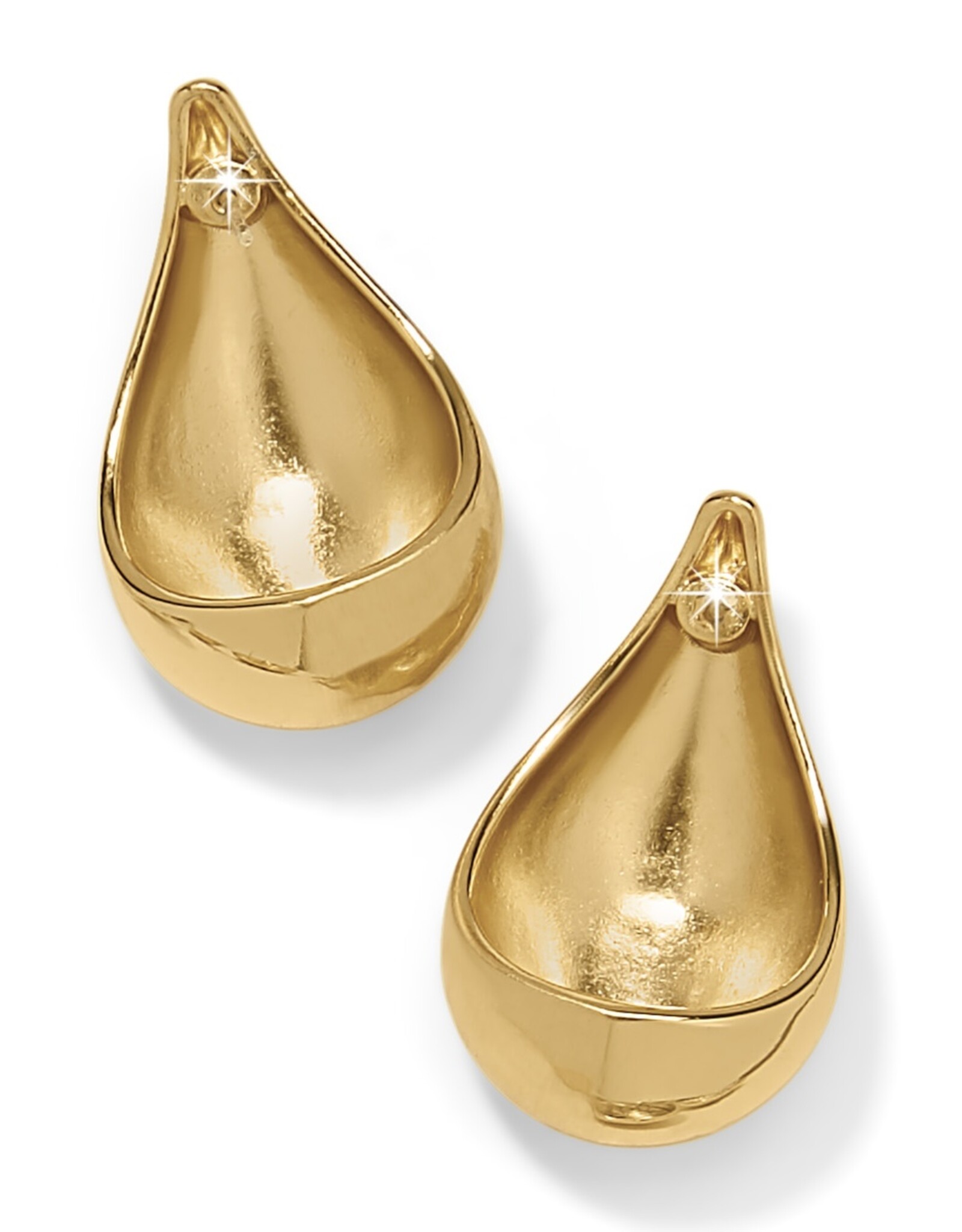 Nile Gold Large Post Earrings