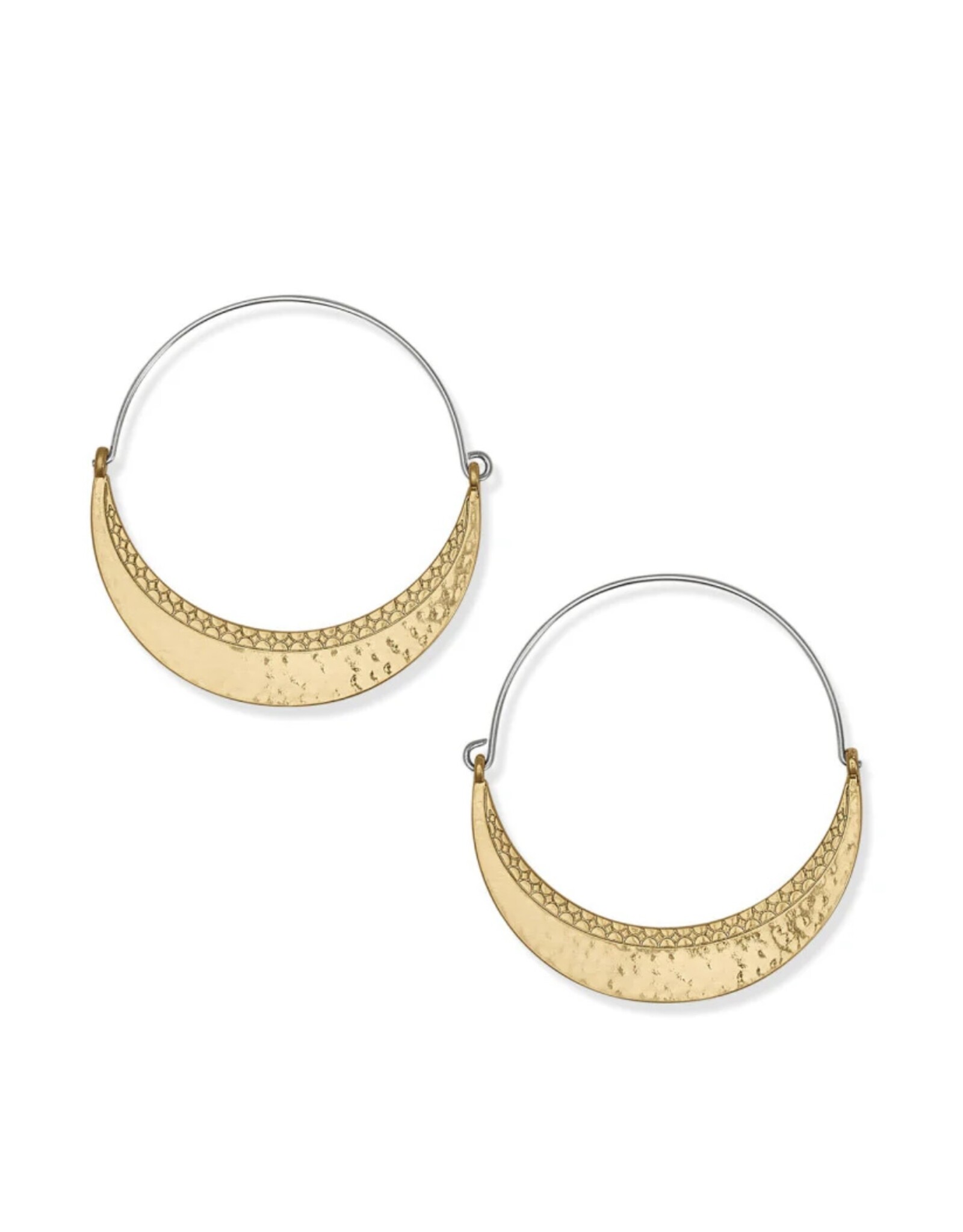 Palm Canyon Large Gold Hoop