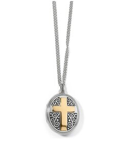Crossroads Double Convertible Locket Necklace