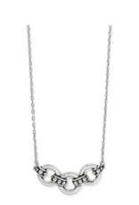 Pretty Tough Stud Trio Necklace