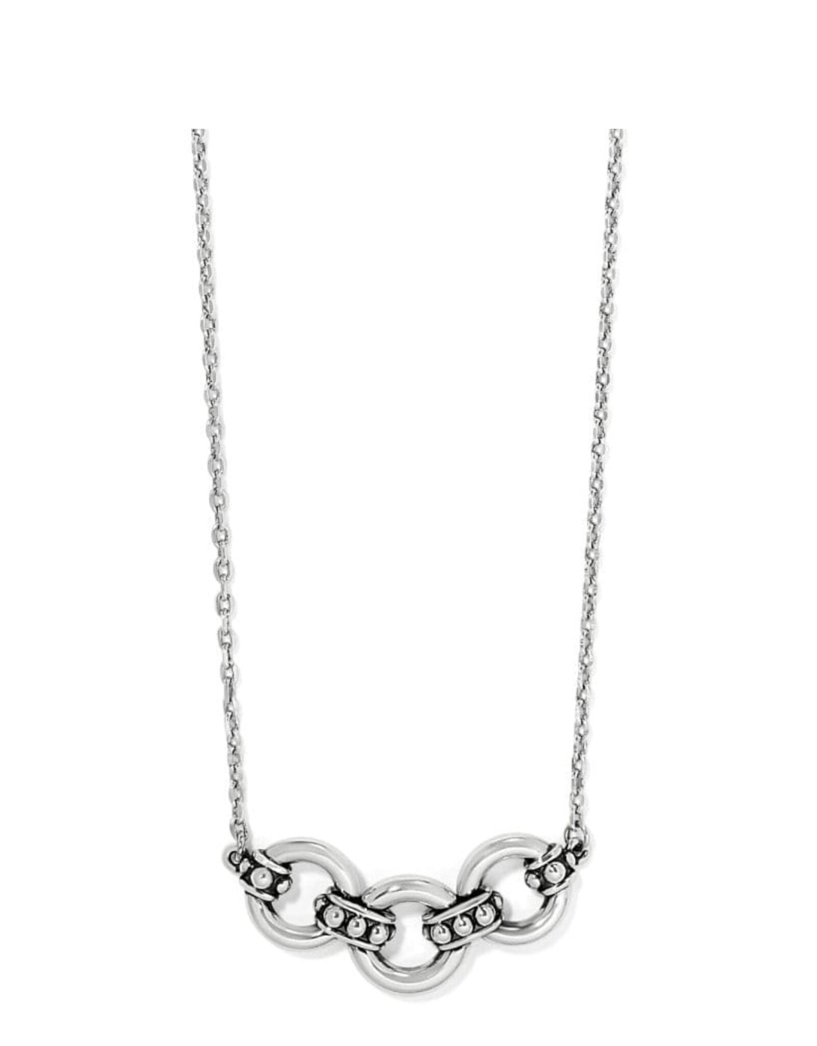 Pretty Tough Stud Trio Necklace