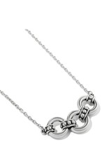 Pretty Tough Stud Trio Necklace