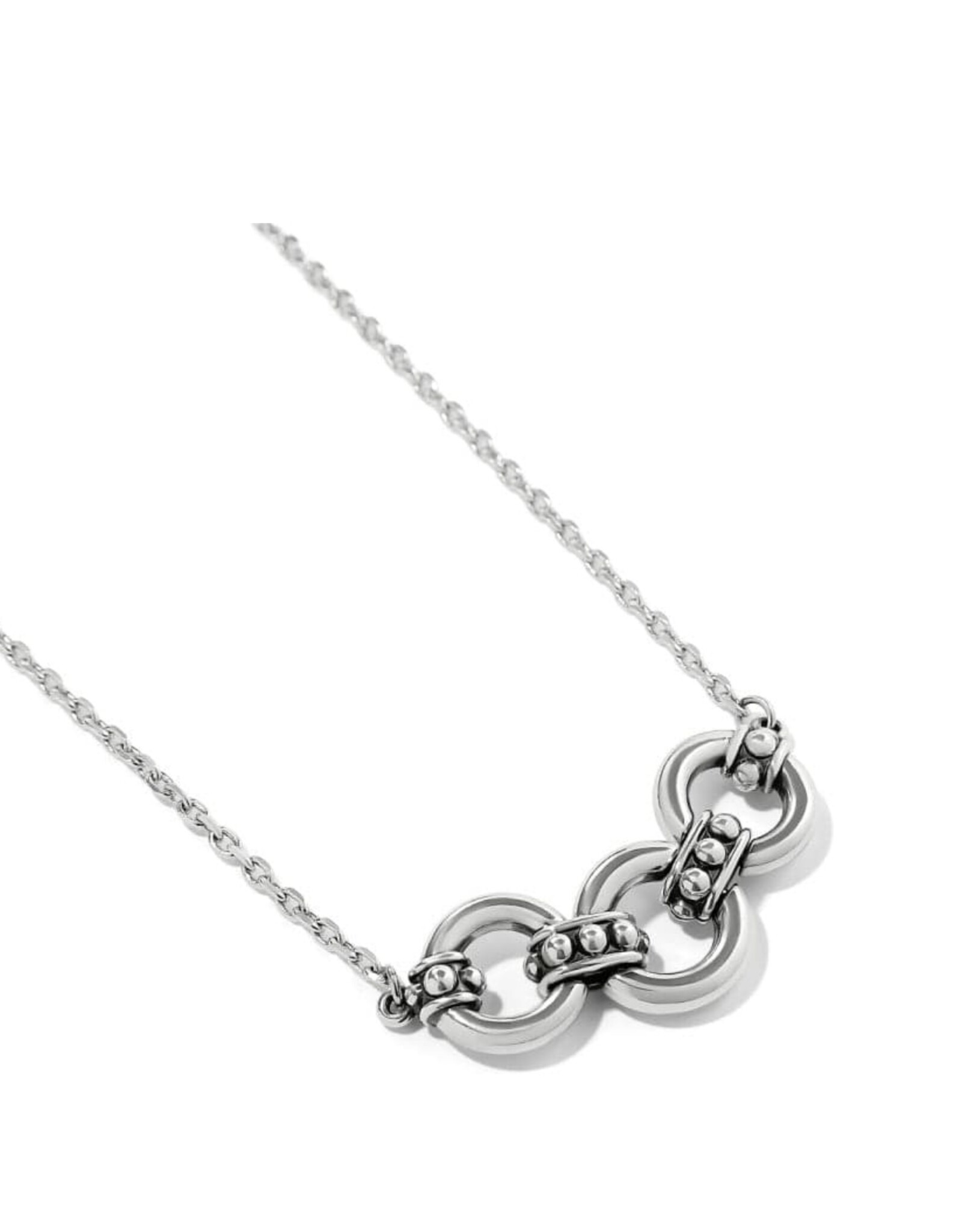 Pretty Tough Stud Trio Necklace