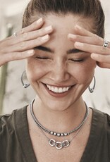 Pretty Tough Stud Trio Necklace