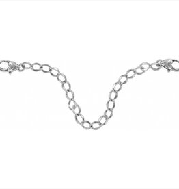 Silver Necklace Extender 6”