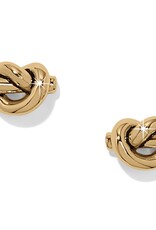 Interlok Single Knot Mini Earrings