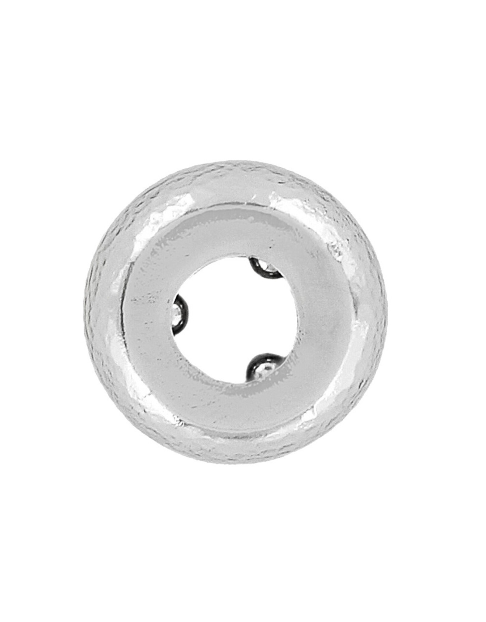 Silver Shine Stopper Bead