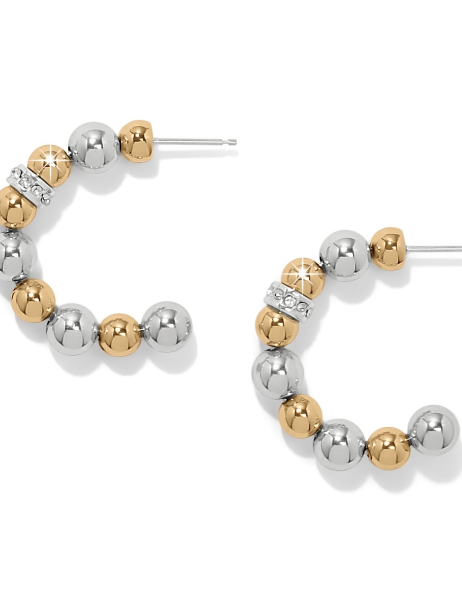 Meridian Petite Station 2 Tone Hoop