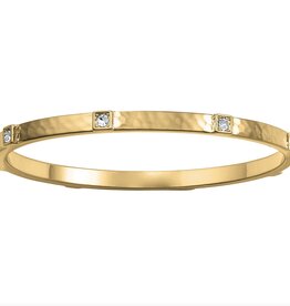 Meridian Zenith Station Bangle Gold