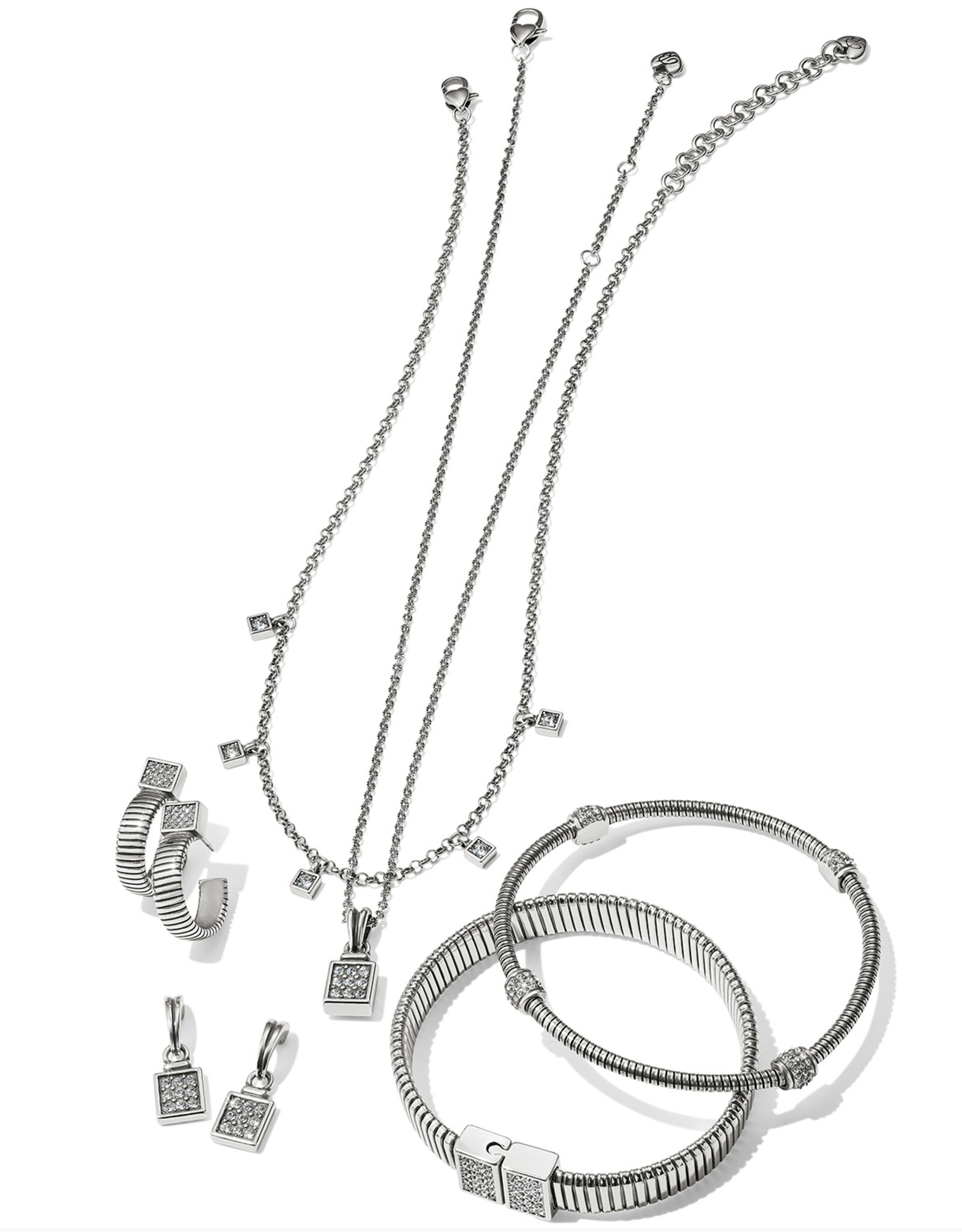 Meridian Zenith Silver Mini Necklace