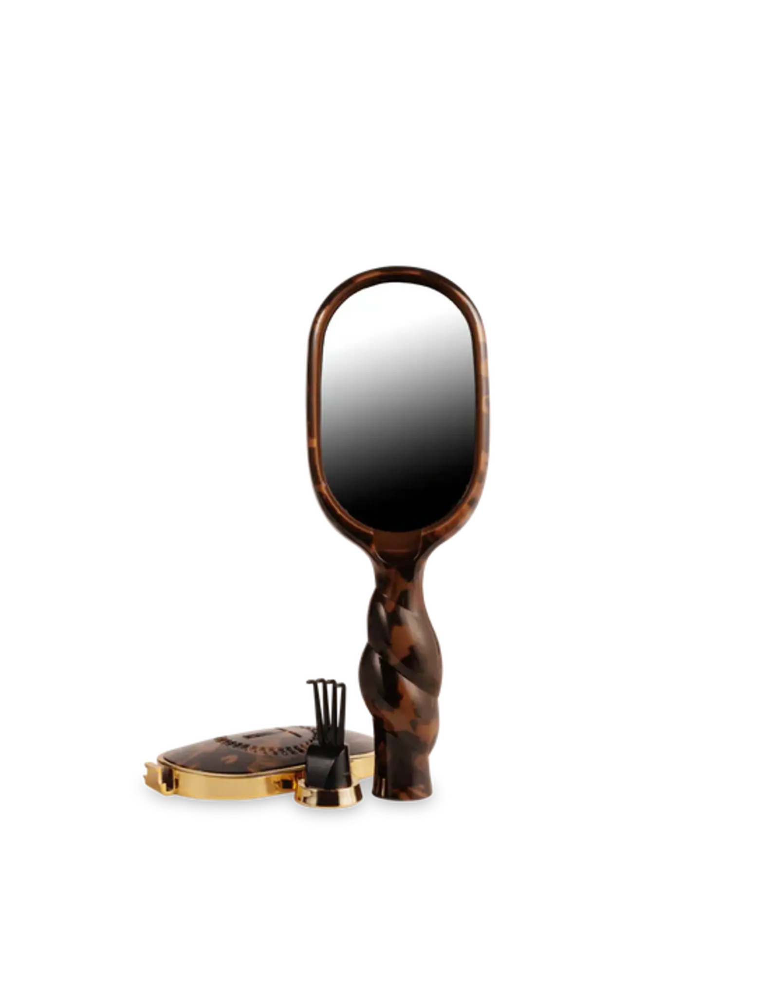 Teleties Mini Boar Bristle Brush-Tortoise