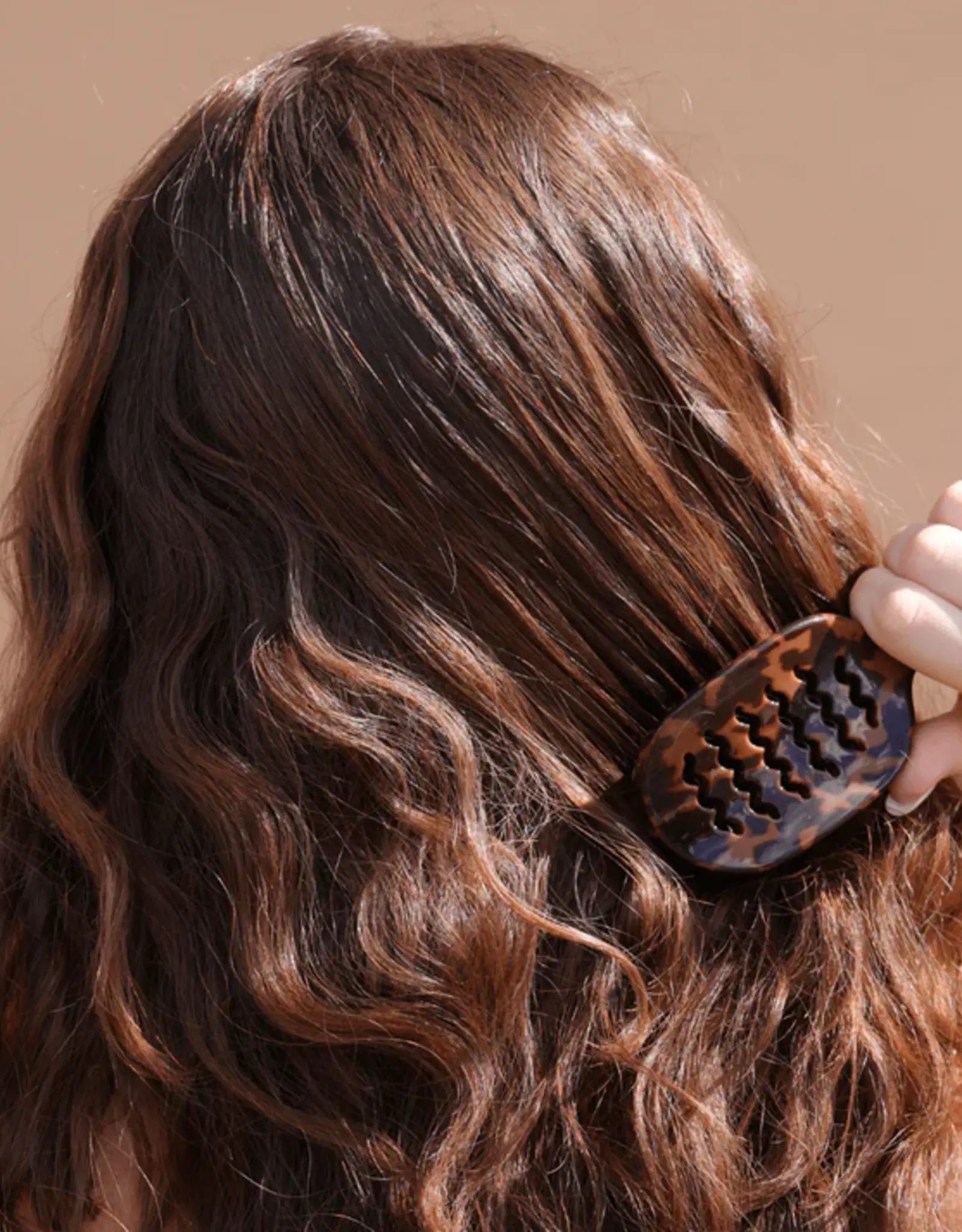 Teleties Mini Vented Hair Brush-Tortoise