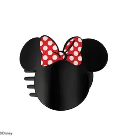 Teleties Flat Round Clip Minnie Mouse SM
