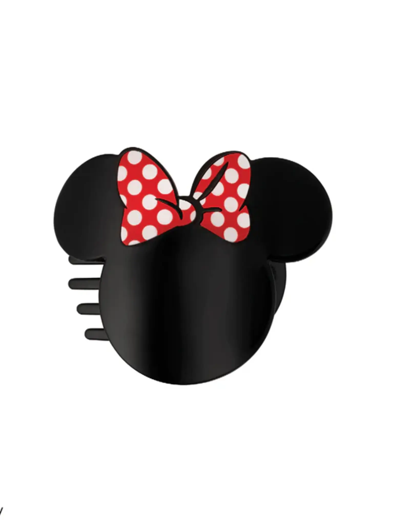 Teleties Flat Round Clip Minnie Mouse Tiny