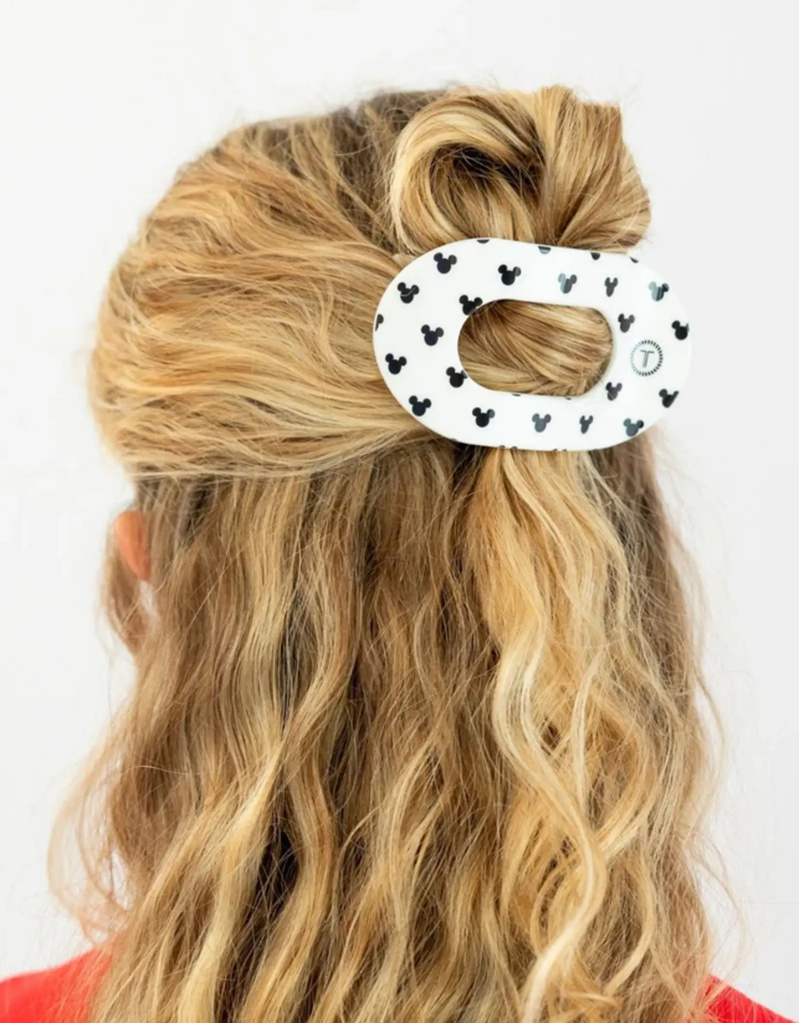 Teleties Flat Round Clip The Iconic Mickey Mouse MD