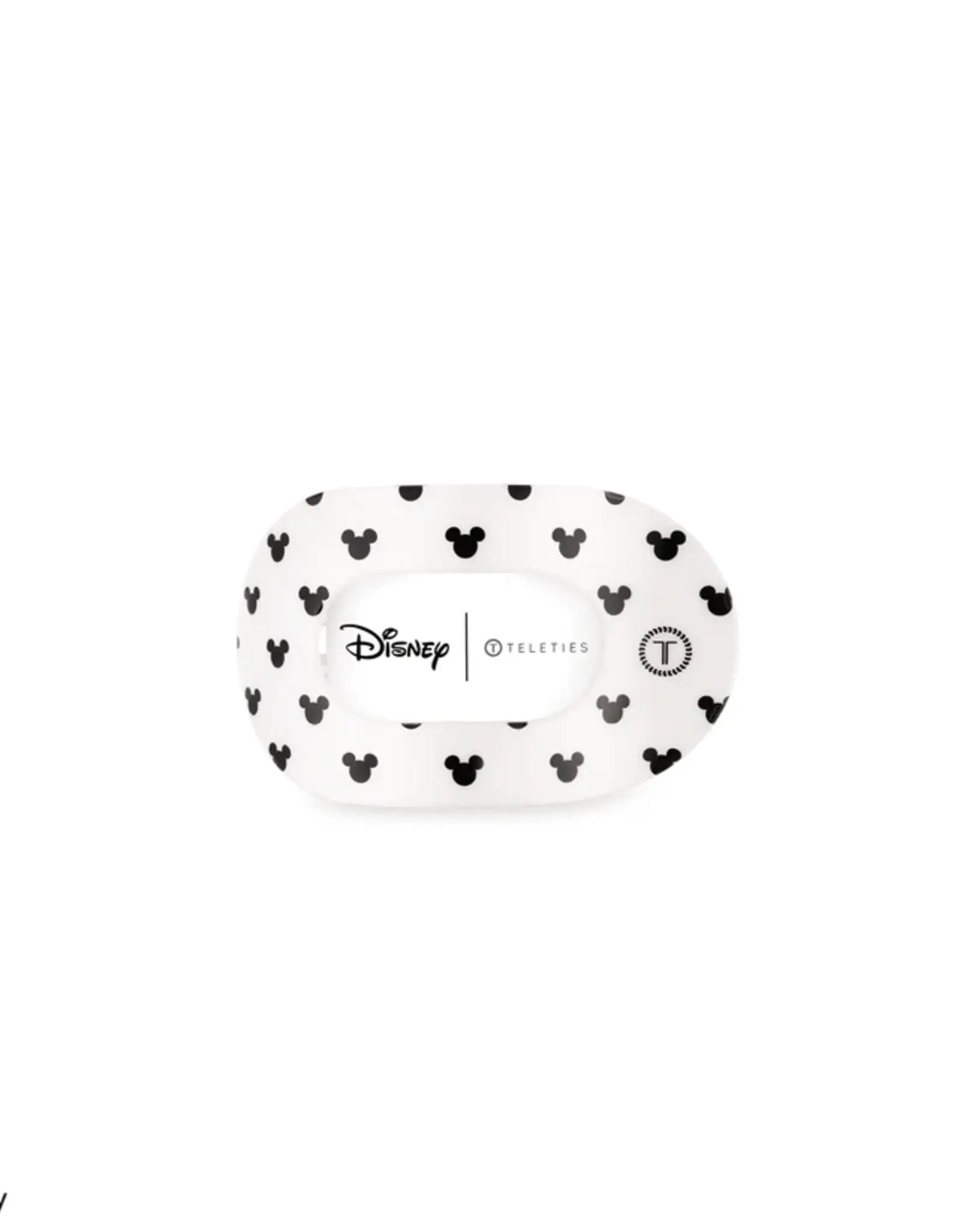 Teleties Flat Round Clip The Iconic Mickey Mouse Tiny