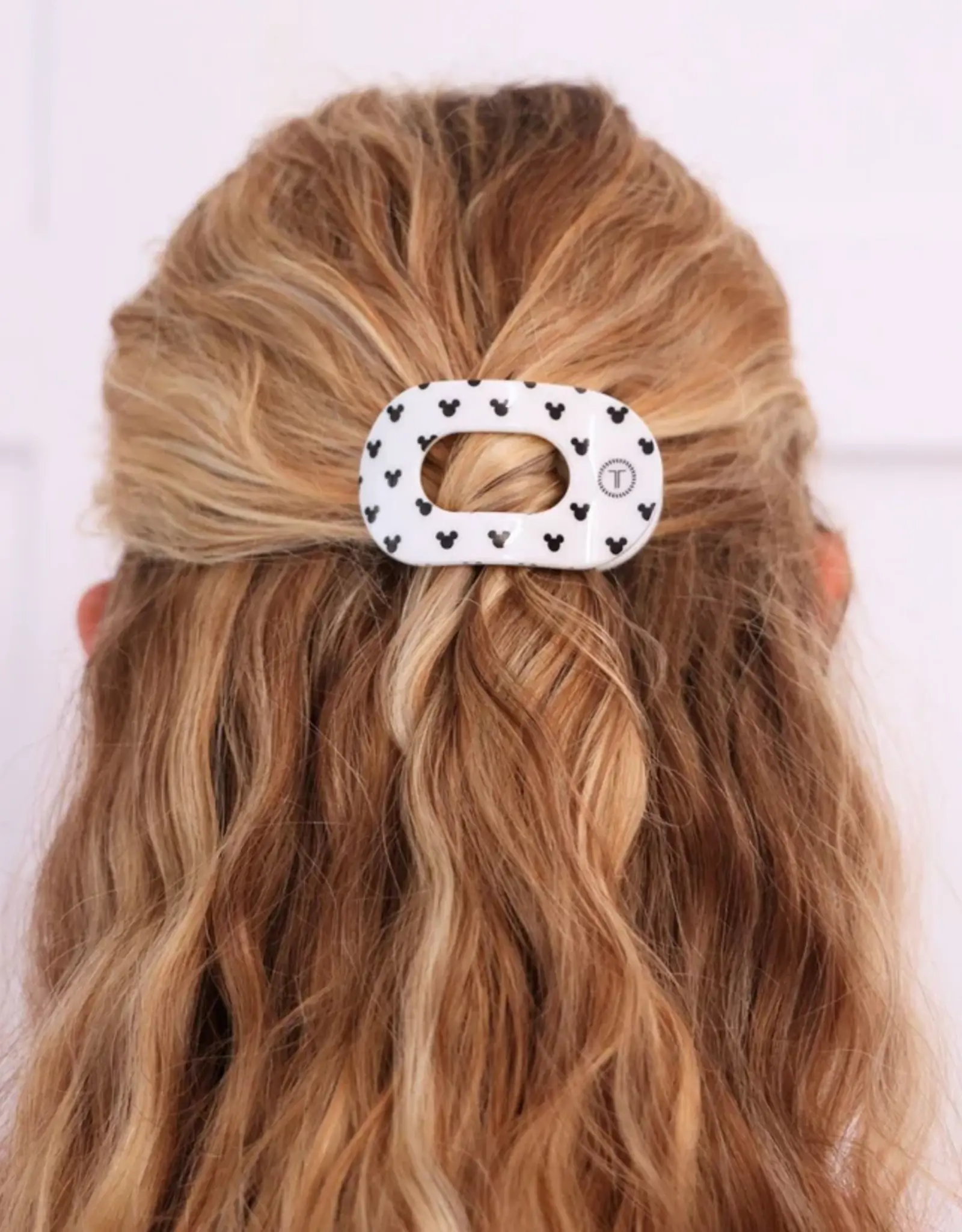 Teleties Flat Round Clip The Iconic Mickey Mouse Tiny