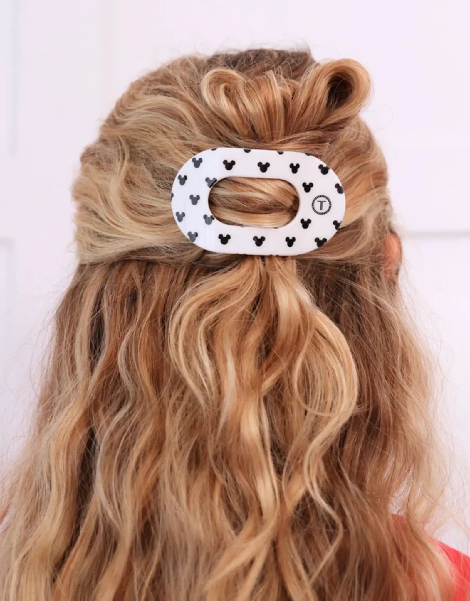 Teleties Flat Round Clip The Iconic Mickey Mouse SM