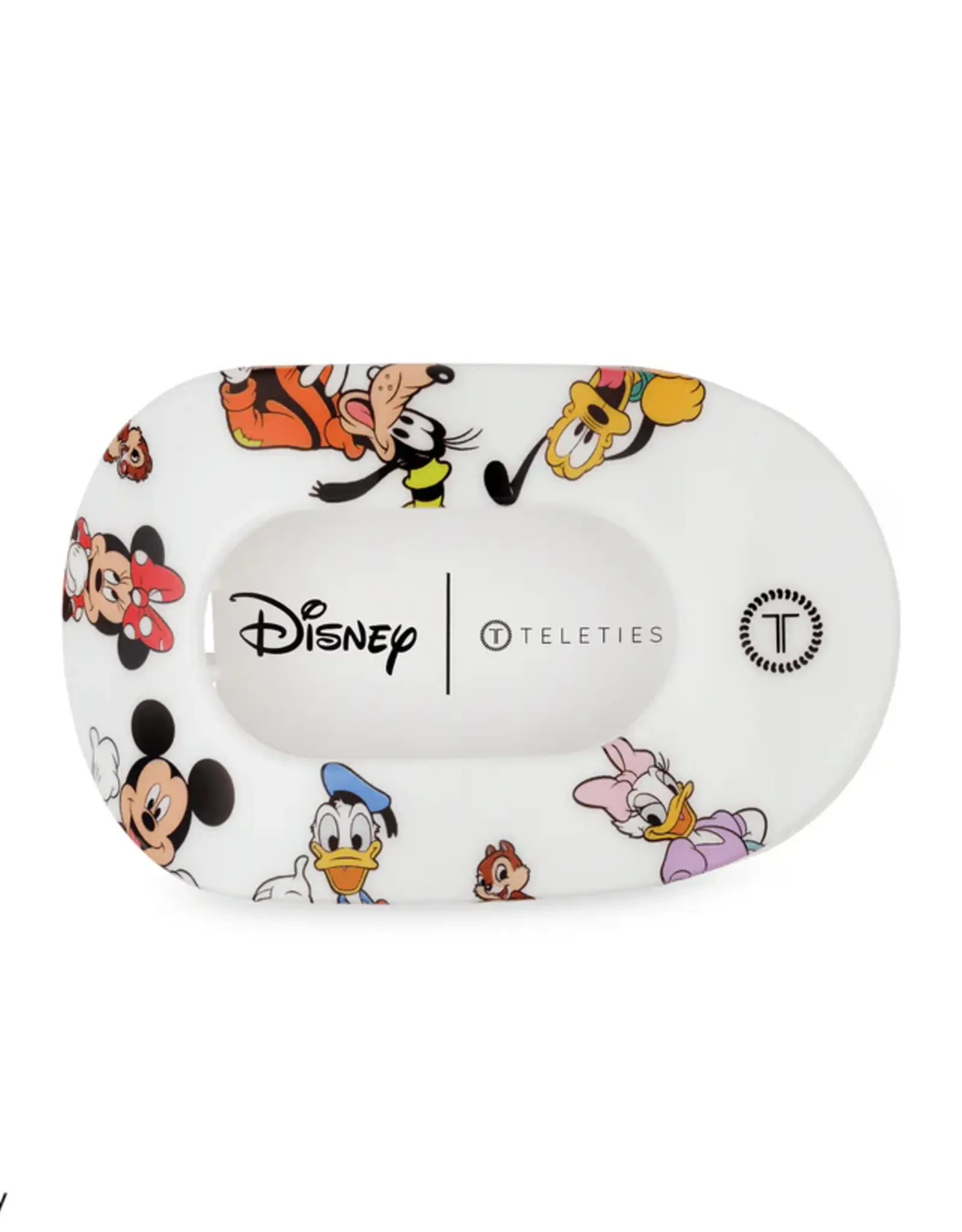 Teleties Flat Round Clip Mickey & Friends MD