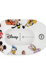 Teleties Flat Round Clip Mickey & Friends LG