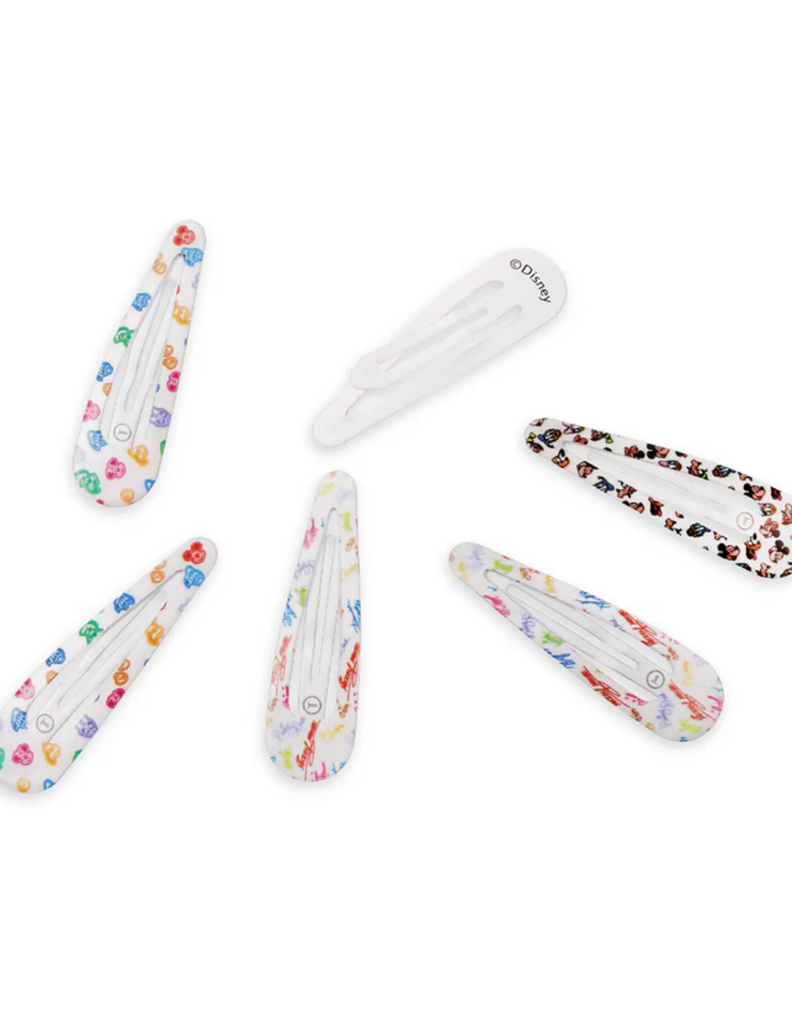 Teleties Snap Clip Mickey & Friends 6 Count