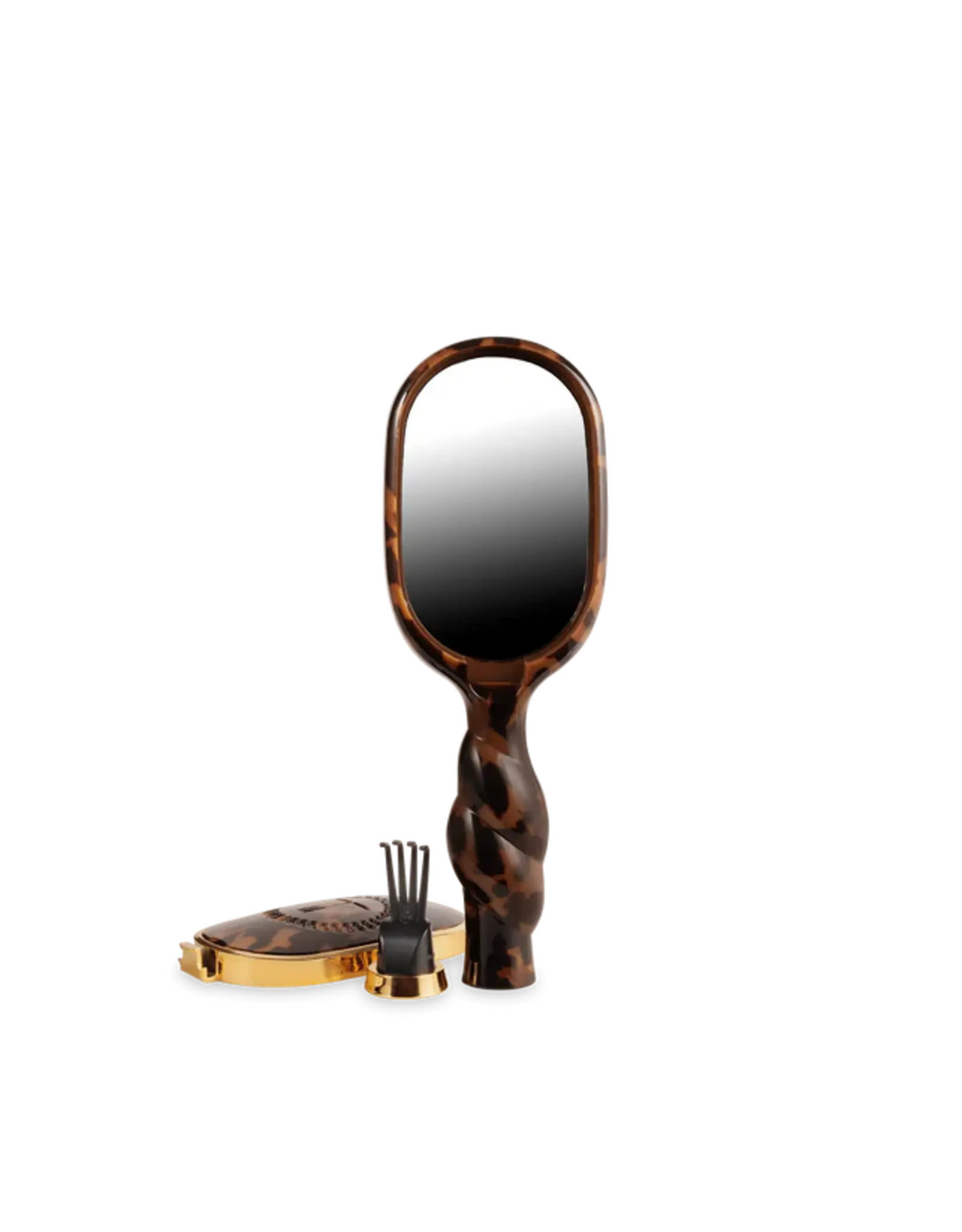 Teleties Mini Detangler Brush For Medium Hair-Tortoise