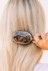 Teleties Mini Detangler Brush For Medium Hair-Tortoise
