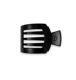 Teleties Flat Square Clip Jet Black SM