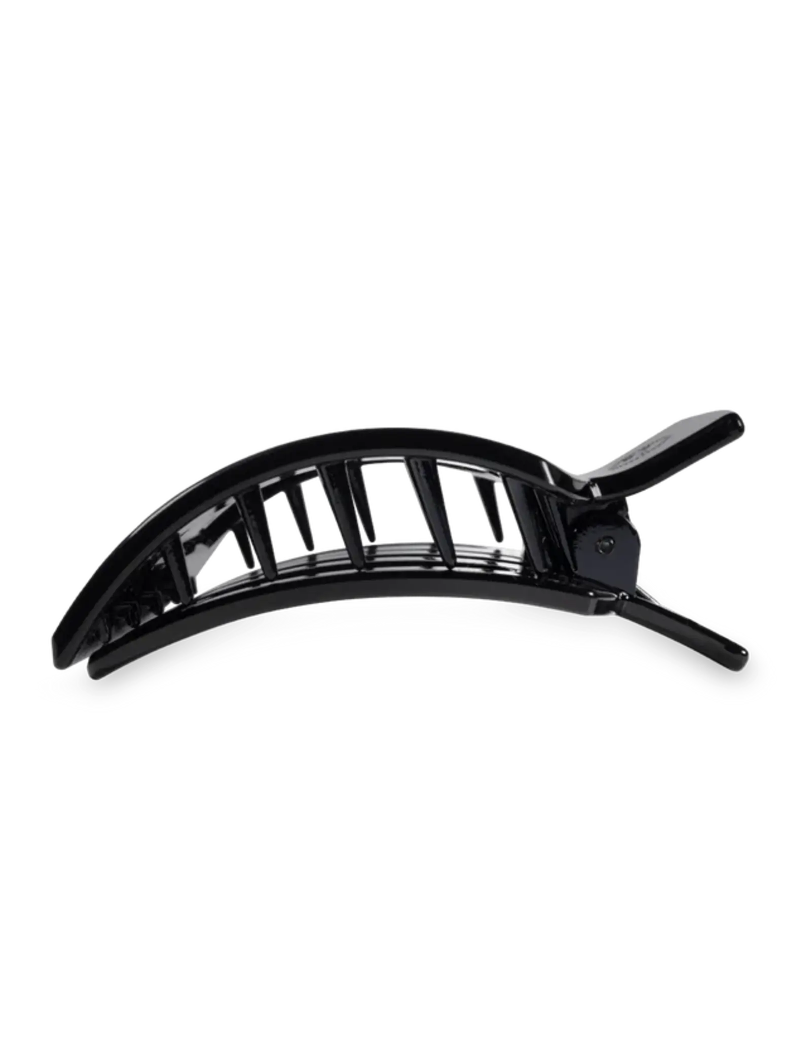 Teleties Flat Square Clip Jet Black SM