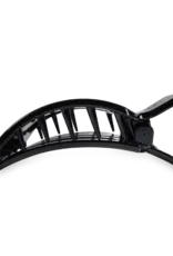 Teleties Flat Square Clip Jet Black MD