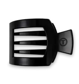 Teleties Flat Square Clip Jet Black LG