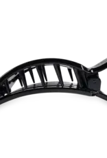 Teleties Flat Square Clip Jet Black LG