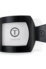 Teleties Flat Square Clip Jet Black LG
