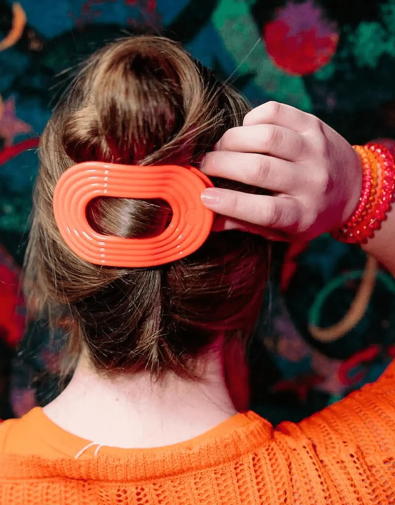 Teleties Flat Round Clip Darty LG