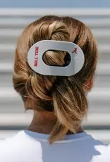 Teleties Flat Round Clip Roll Tide! LG