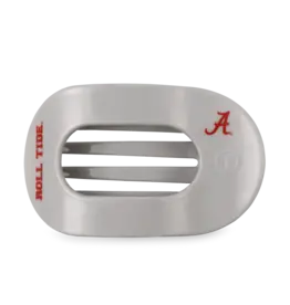 Teleties Flat Round Clip Roll Tide! LG