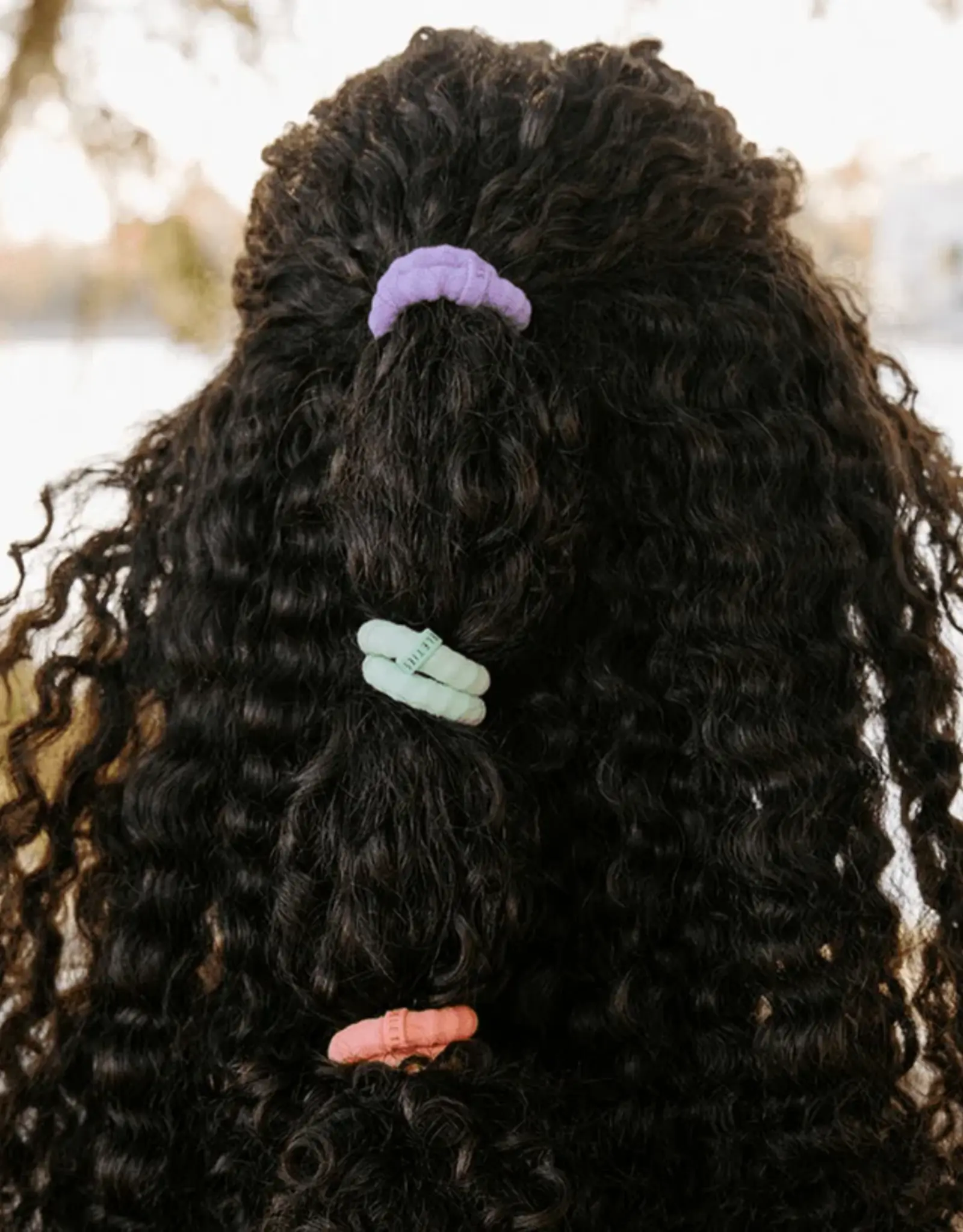 Teleties 3pk Color Rush Nylon SM