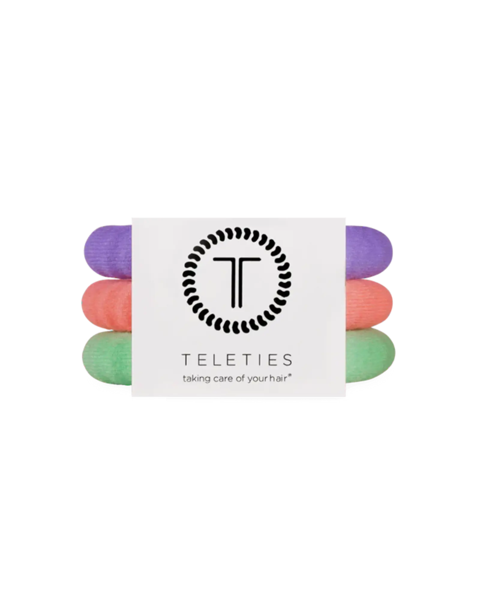 Teleties 3pk Color Rush Nylon SM