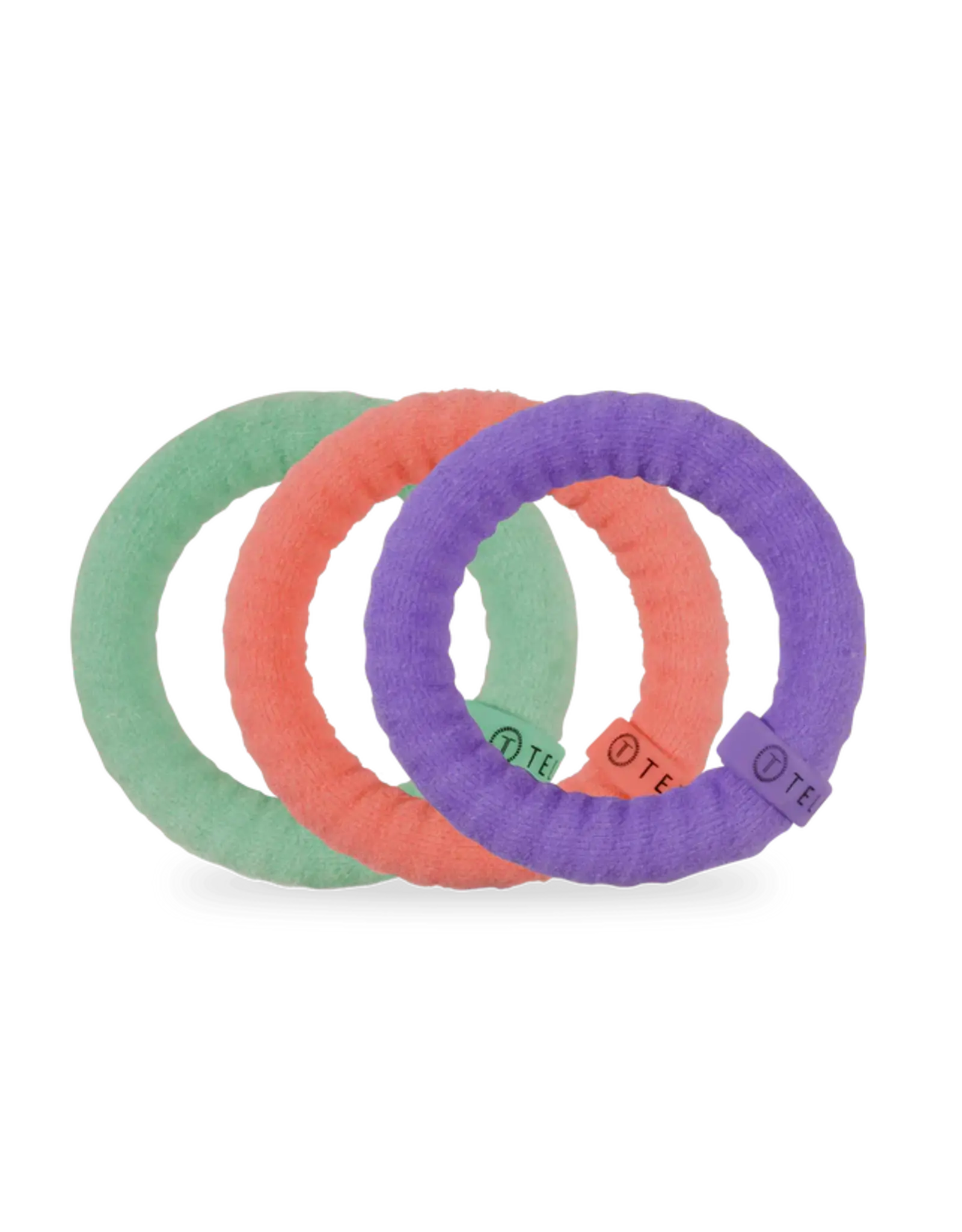 Teleties 3pk Color Rush Nylon SM
