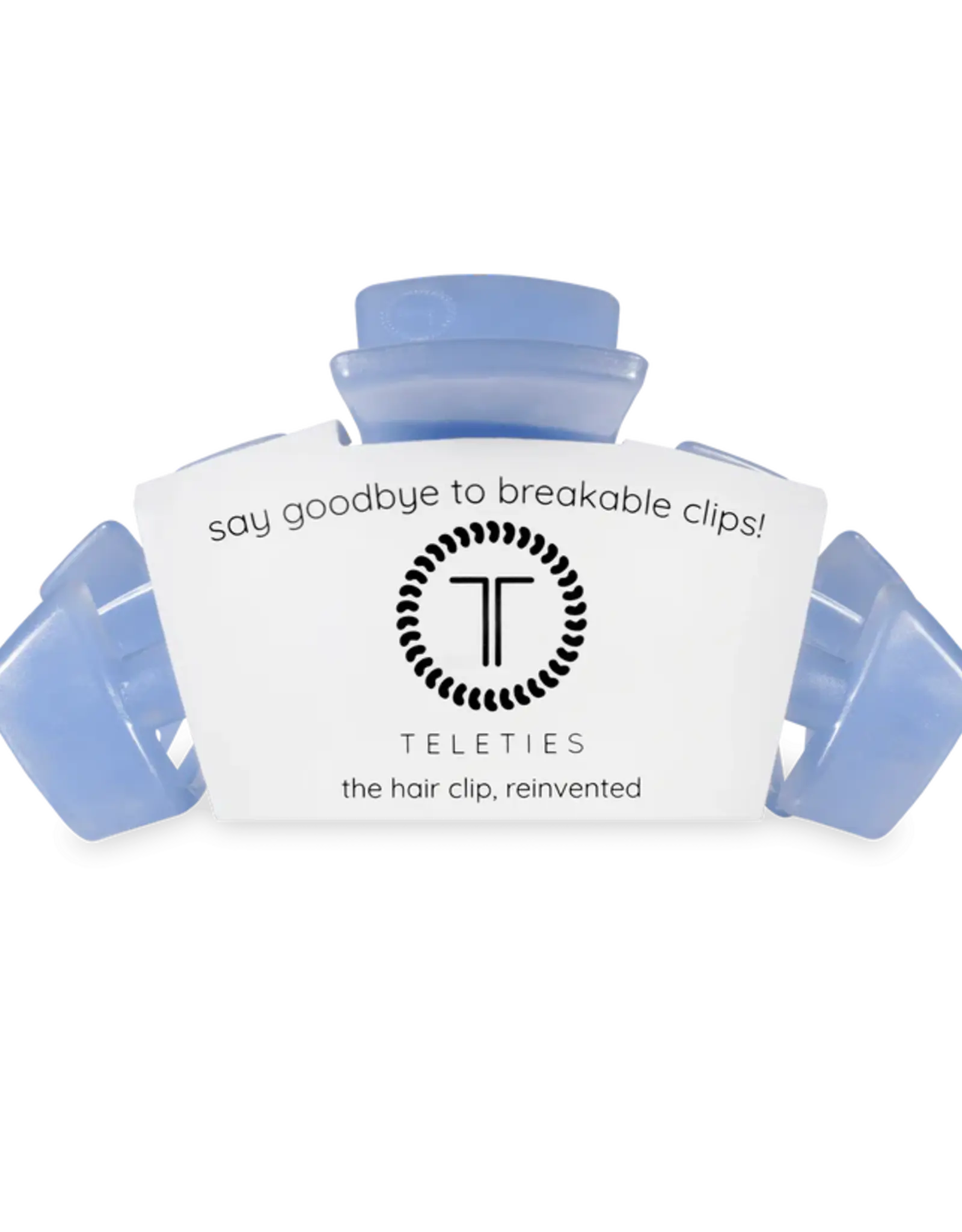 Teleties Classic Clip Blue Lagoon MD