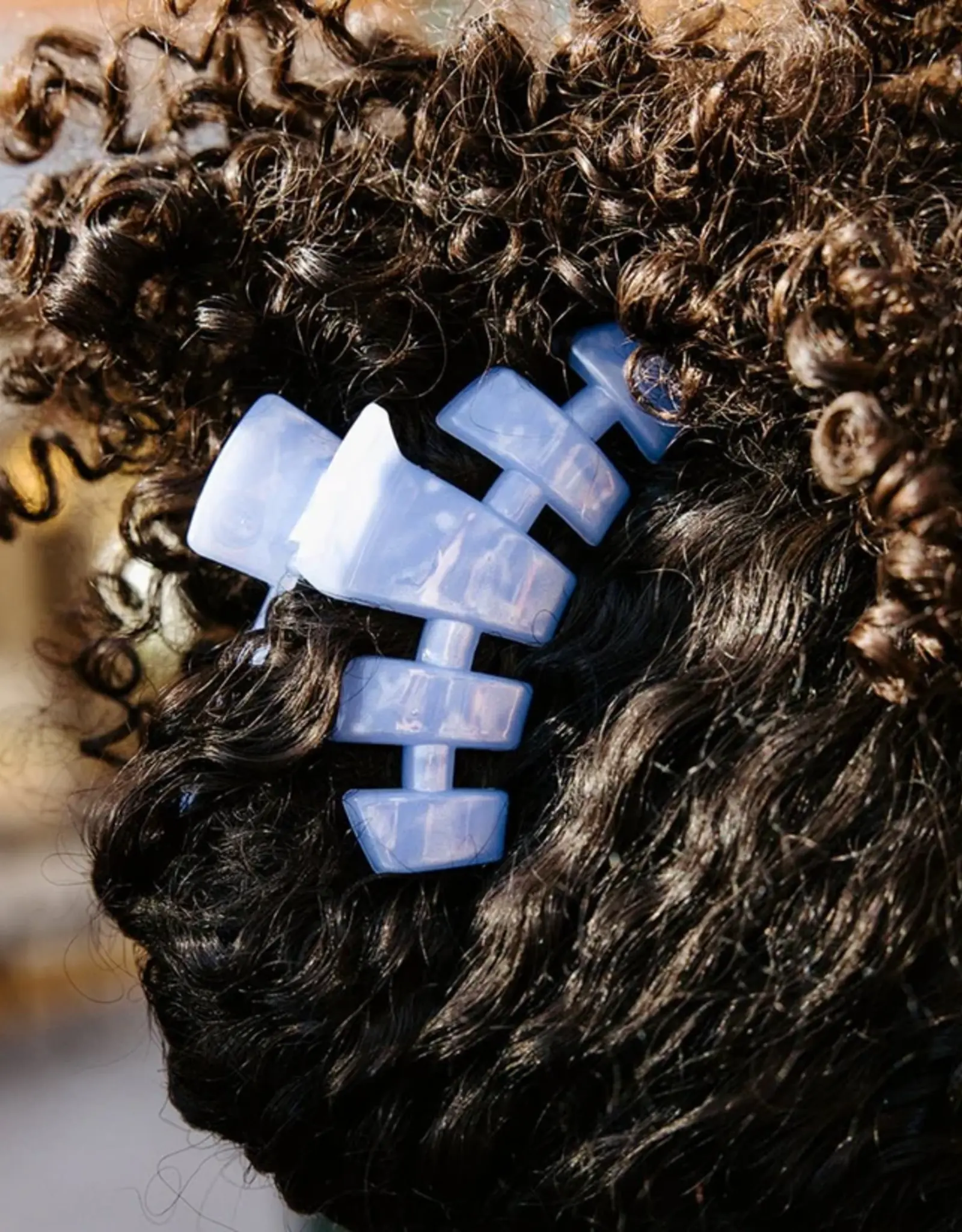 Teleties Classic Clip Blue Lagoon MD