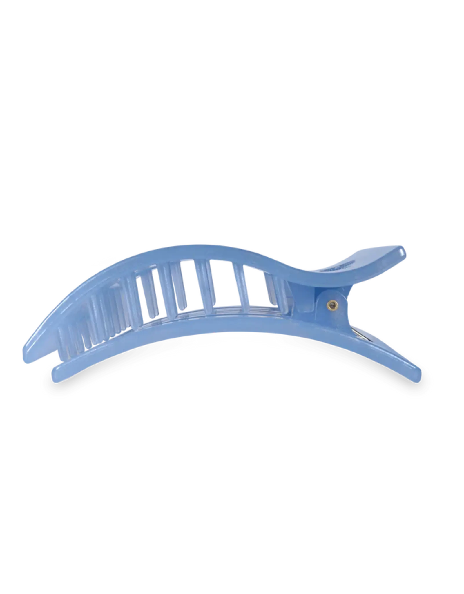 Teleties Flat Rectangle Clip Blue Lagoon MD