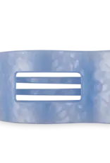 Teleties Flat Rectangle Clip Blue Lagoon LG