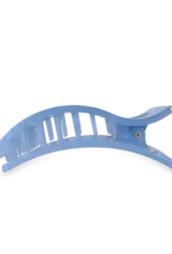 Teleties Flat Rectangle Clip Blue Lagoon LG