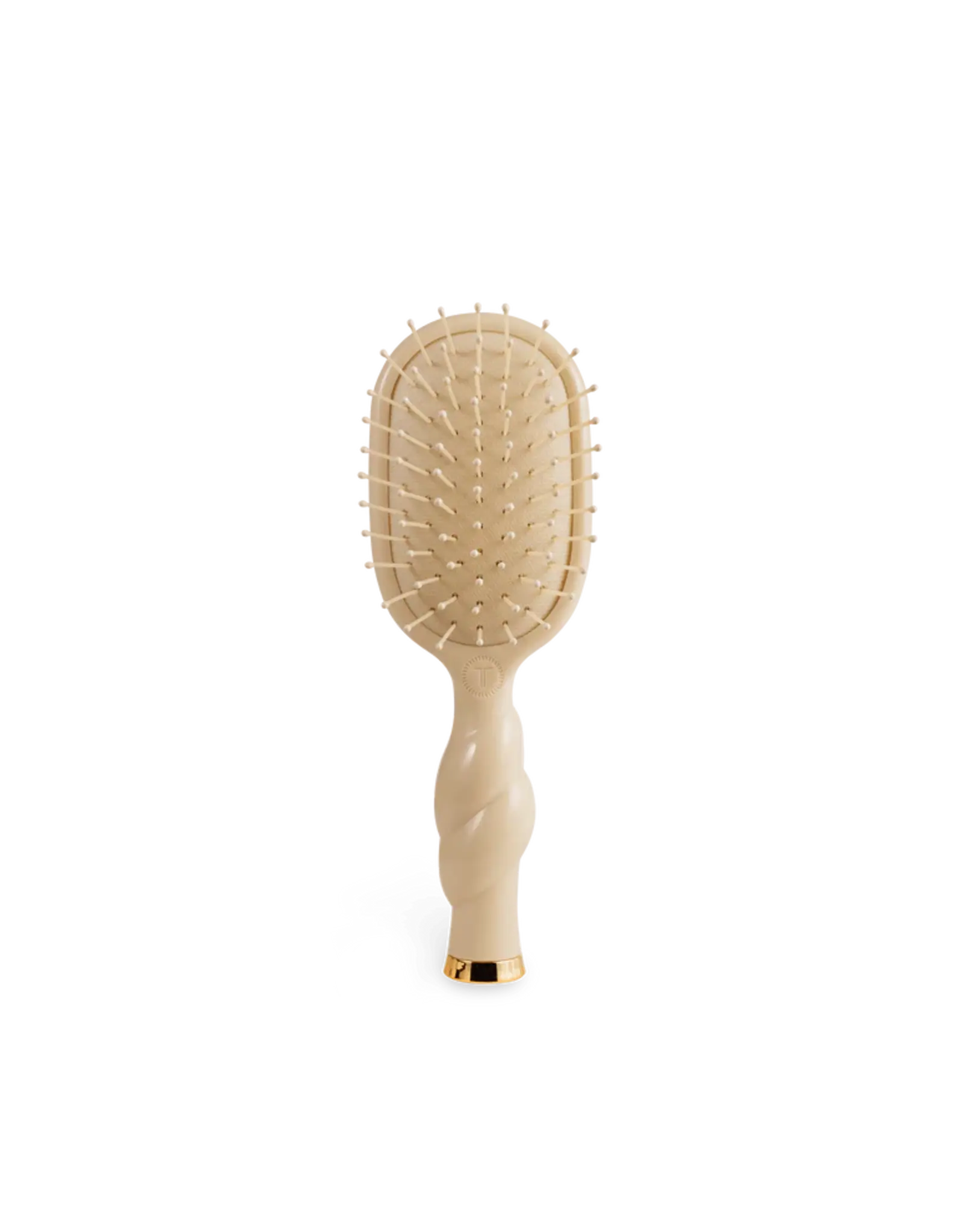 Teleties Mini Detangler Brush For Medium Hair-Tan