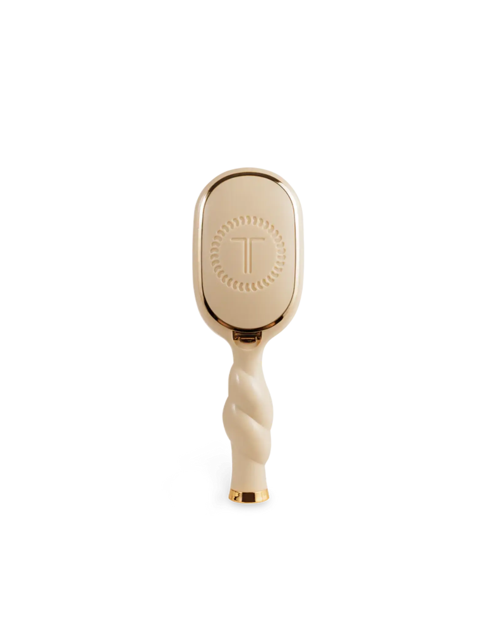 Teleties Mini Detangler Brush For Medium Hair-Tan